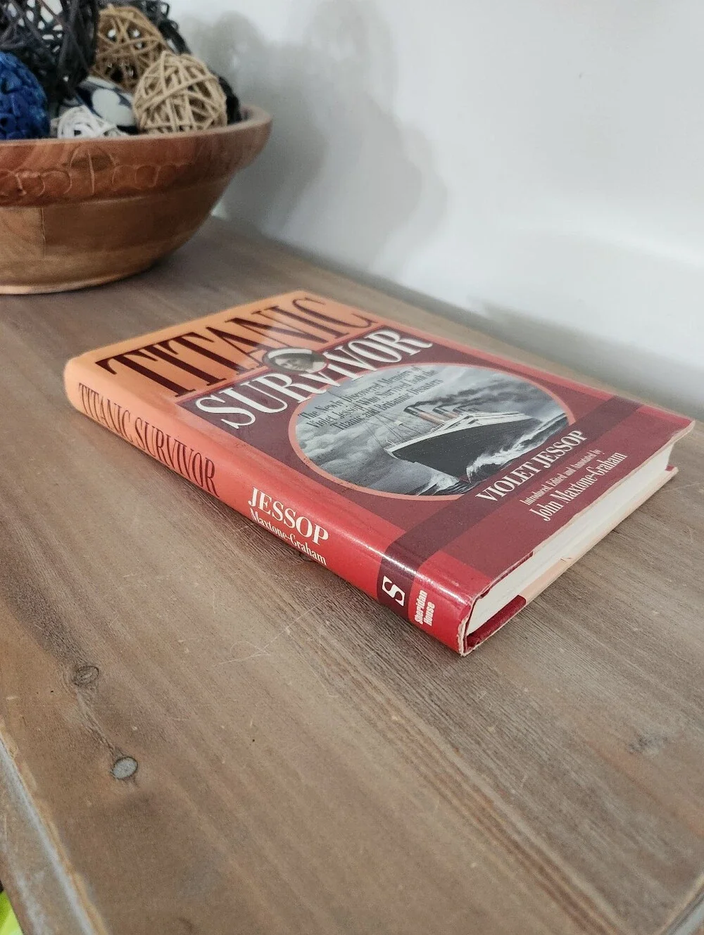 Titanic Survivor Violet Jessop Hardcover Memoir Titanic Britannic Shipwreck Book
